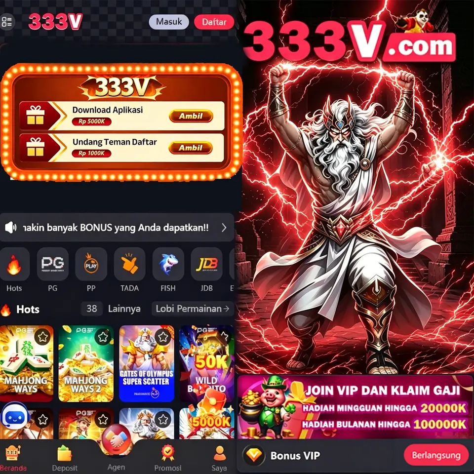 333v Masuk - 333v Resmi